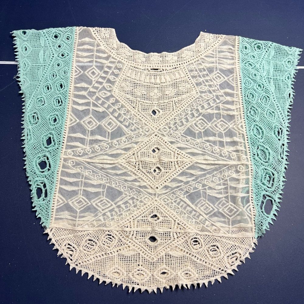 Moroccan style too in natural/teal size large